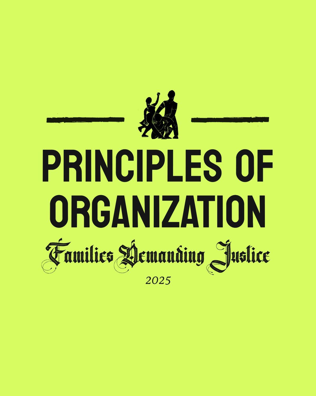 Principles of Organization